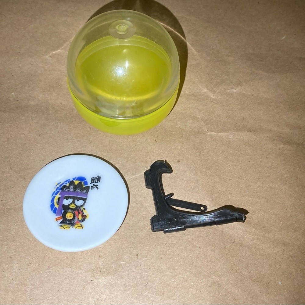 gashapon badtz maru mini plate